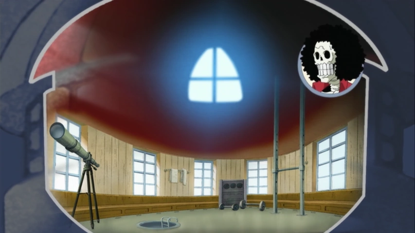 Zoro's training room and crow's nest